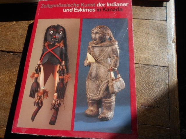 canada, native, inuit, eskimo, indianen, 2 boeken + 1 beeld, Enlèvement ou Envoi, Comme neuf, Autres sujets/thèmes