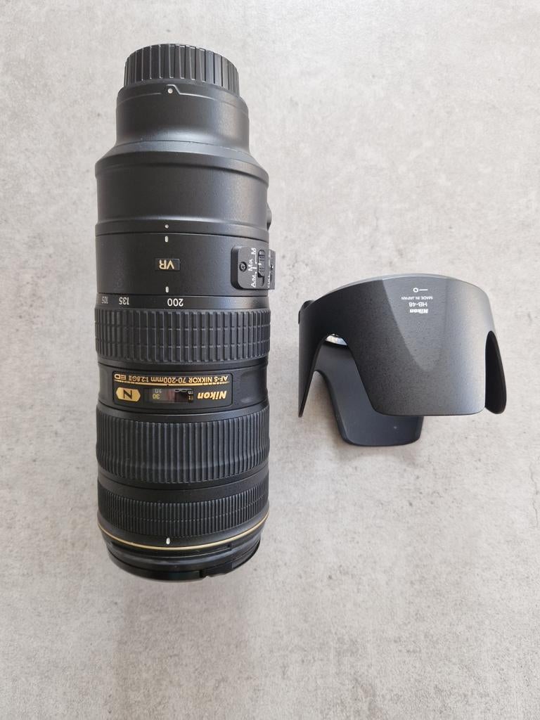 Nikkor AF-S 70-200mm F2.8 G II ED VR, Enlèvement