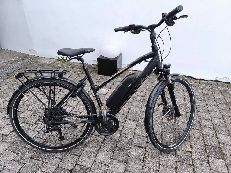 Vernieuwde Electrische Fiets 25km/u, Fietsen en Brommers, Ophalen, Gebruikt, 50 km per accu of meer