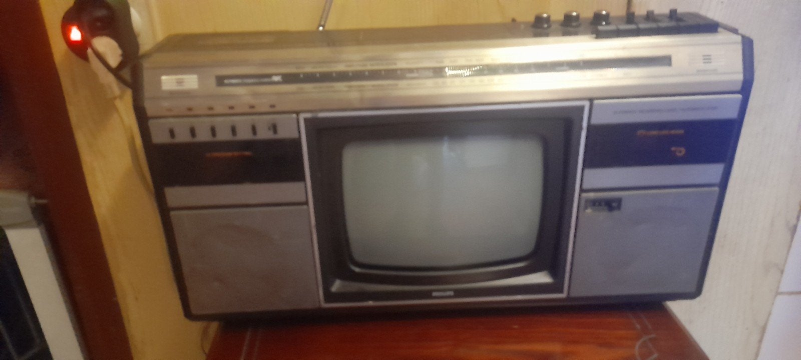 Vintage Philips combinatie,tv,radio,casette, Antiek en Kunst, Ophalen