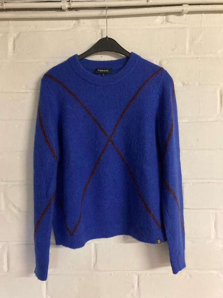 Blauwe trui, Terre Bleue, maat 38 (prima staat), Maat 38/40 (M), Ophalen of Verzenden, Zo goed als nieuw, Terre Bleue