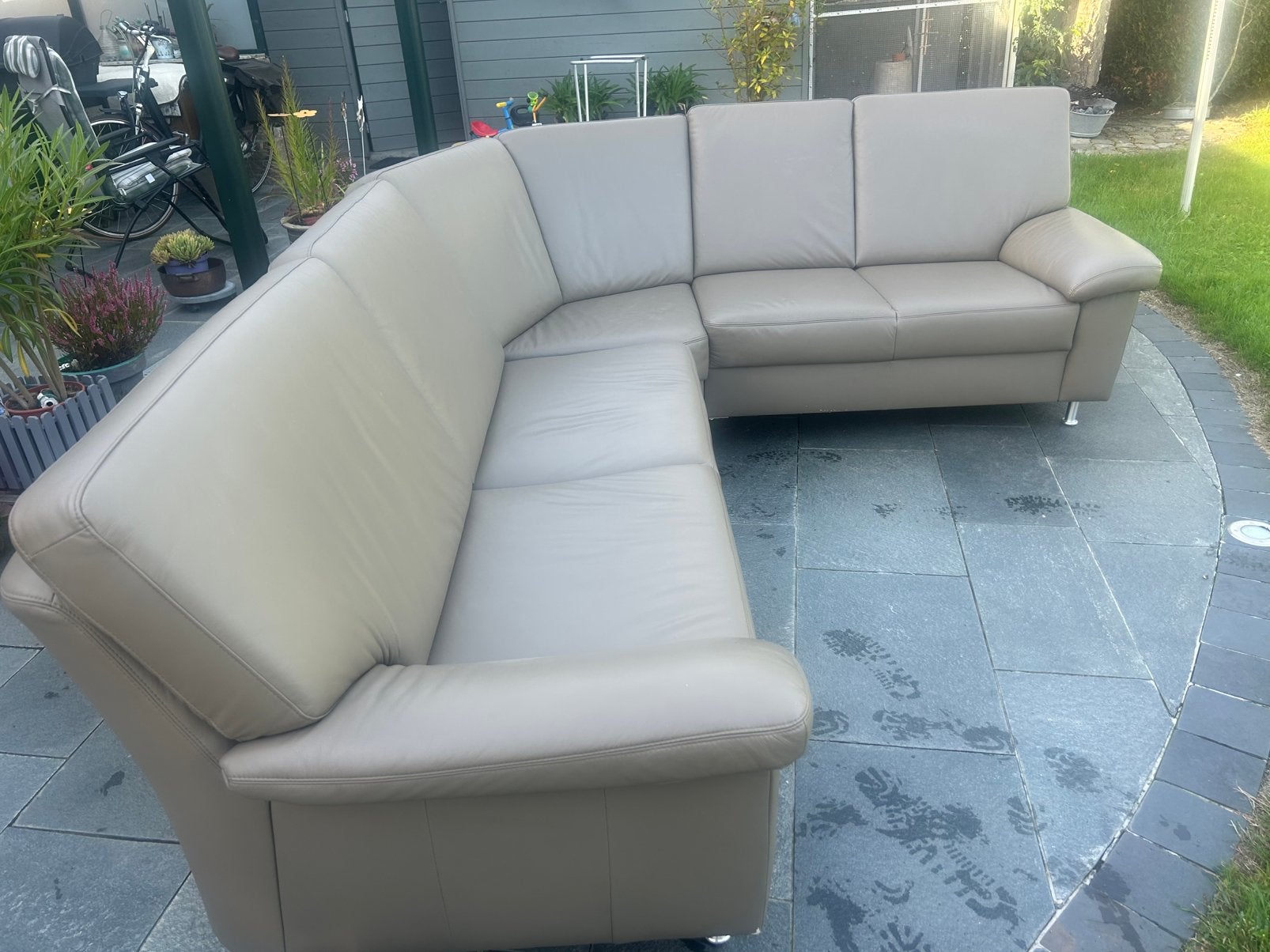 Hoekzetel met slaapbed, Ophalen, Zo goed als nieuw, Kunststof