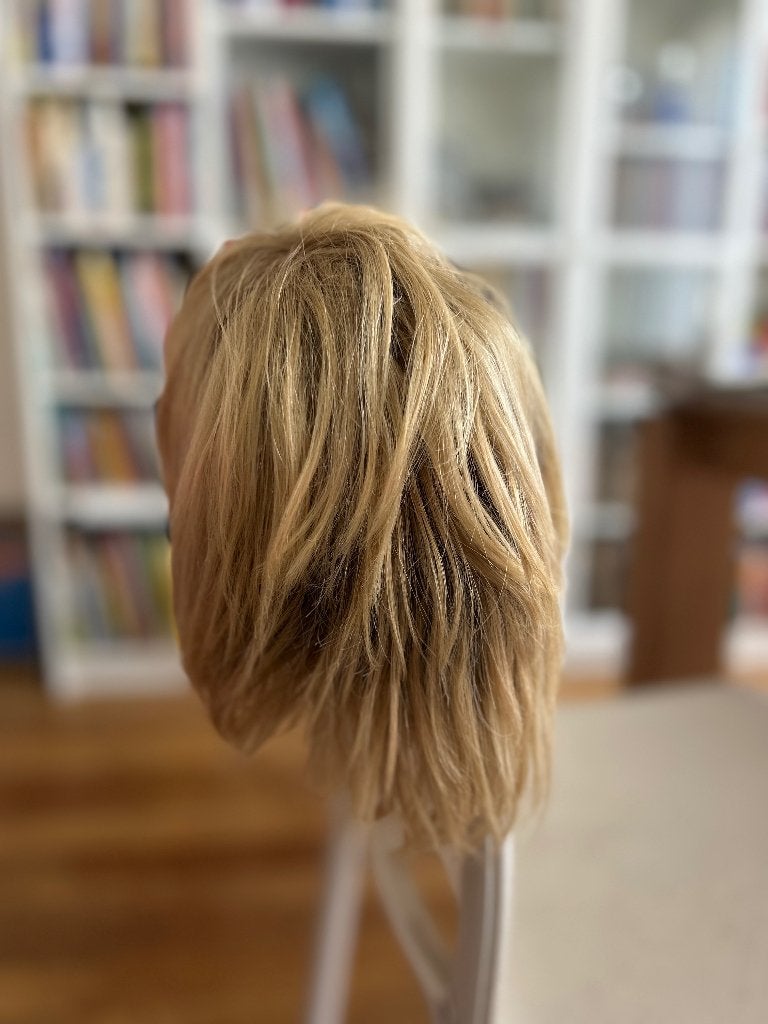 Perruque neuve cheveux naturels, faite à la main, Bijoux, Sacs & Beauté, Beauté | Soins des cheveux, Enlèvement, Neuf, Perruque ou Extension de cheveux