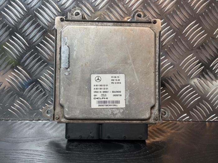 Computer Motormanagement van een Mercedes E-Klasse, Gebruikt, -, -, 3 maanden garantie