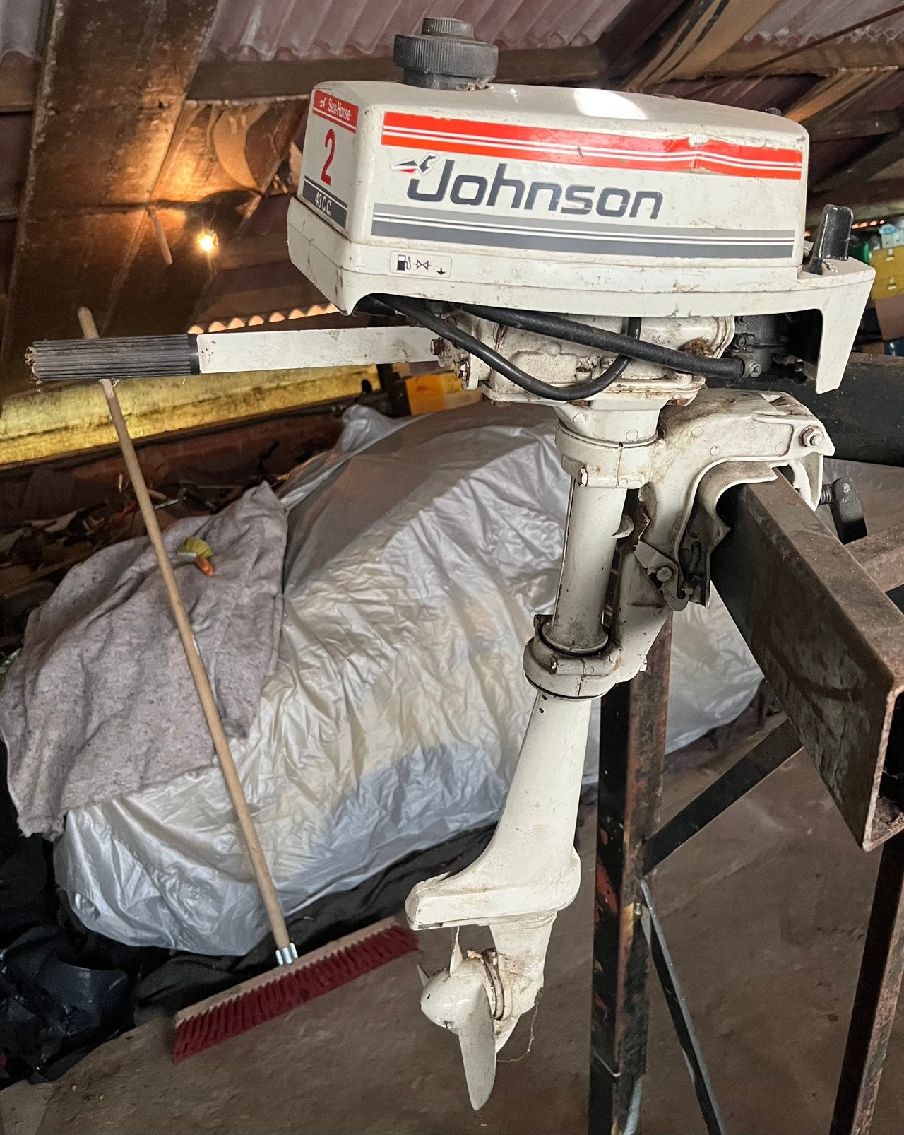 Johnson 2pk, Watersport en Boten, Ophalen, Gebruikt, Motor en Techniek