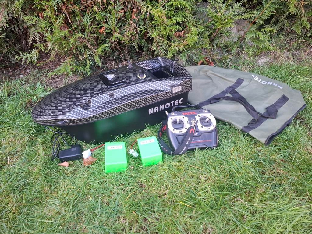 Voerboot nanotec pro nieuwstaat 1 jaar garantie, Watersport en Boten, Ophalen of Verzenden