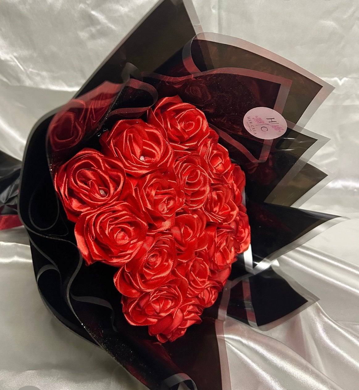Bouquet de fleurs, Bijoux, Sacs & Beauté, Broches, Enlèvement ou Envoi, Comme neuf, Argent, Argent