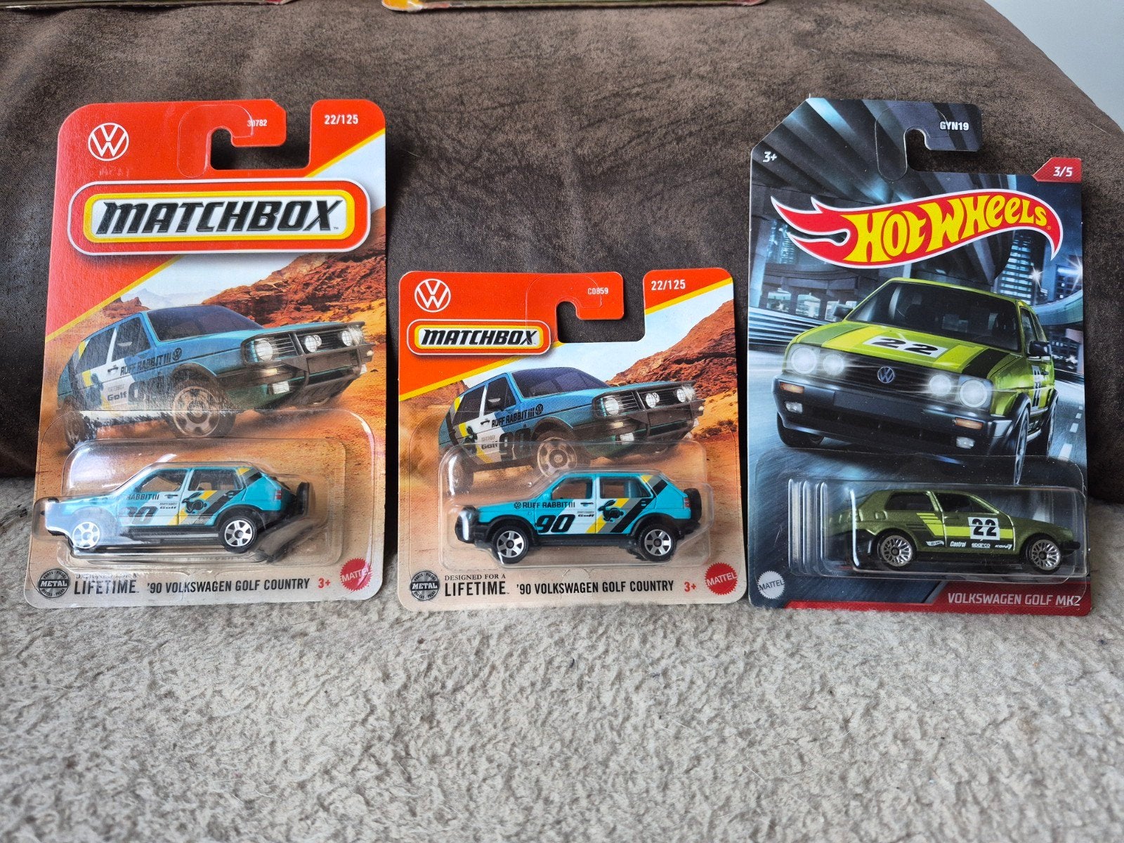 matchbox set vw golf 2, Ophalen of Verzenden, Nieuw, Auto, Matchbox