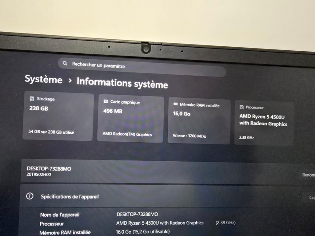 Lenovo ThinkPad, Computers en Software, Windows Laptops, 256 GB, 15 inch, Lenovo ThinkPad, Zo goed als nieuw