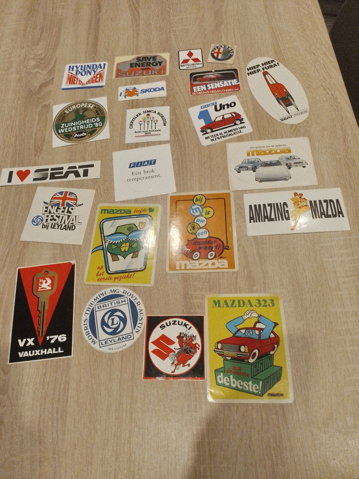 Lot stickers automerken, Ophalen of Verzenden