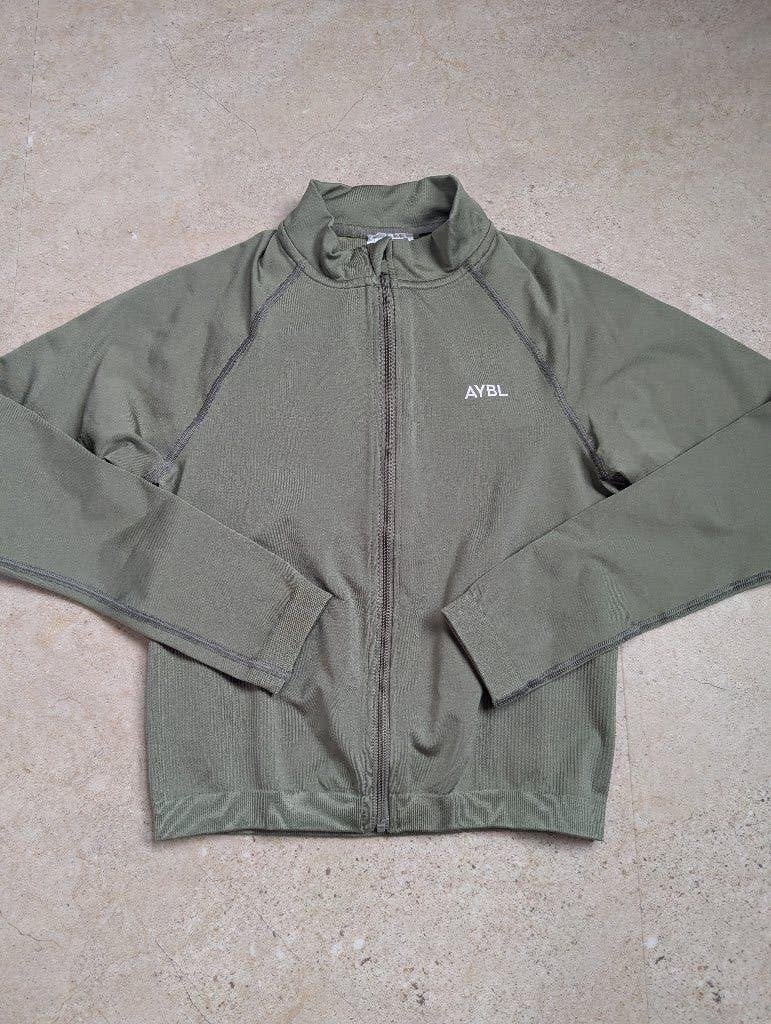 AYBL groene jas, Kleding | Dames, Sportkleding, Maat 38/40 (M), Verzenden, Groen, Gymshark
