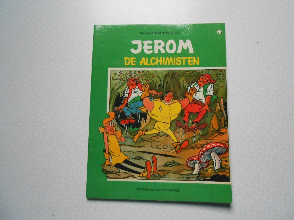 Jerom 21 De alchimisten 1968 1ste druk., Willy Vandersteen, Eén stripboek, Nieuw, Ophalen of Verzenden