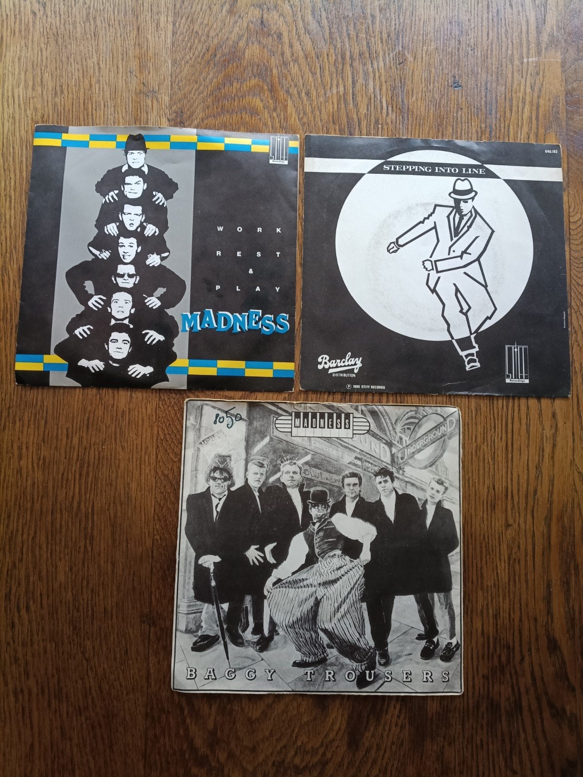 Lotje vinyl singles/45T Madness, Gebruikt, Originele persing, 7 inch, Ophalen of Verzenden