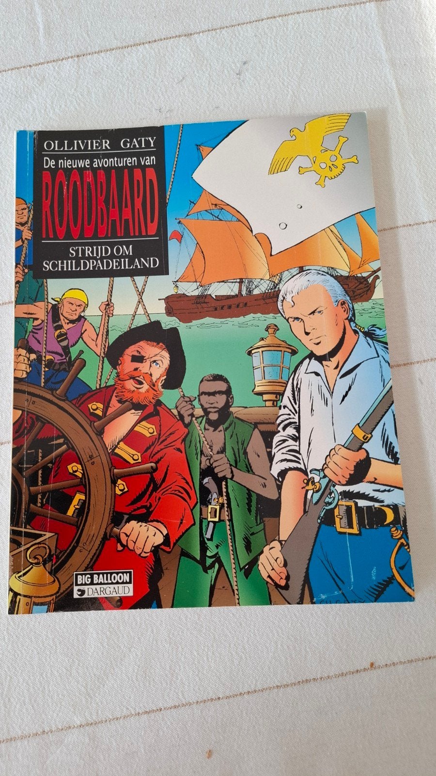 roodbaard strijd om schildpadeiland, Ophalen of Verzenden