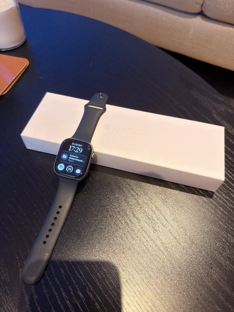 Apple Watch Series 11 46mm Silver + Garantie, Ophalen, Apple Watch, IOS, Zo goed als nieuw