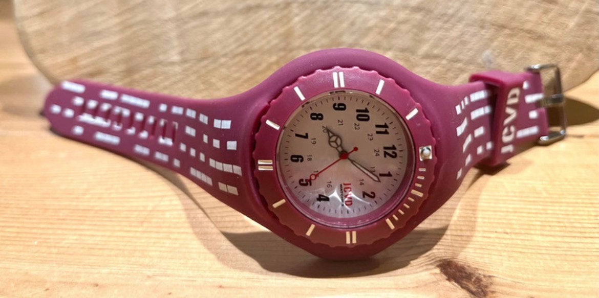 Montre silicone JCVD, Bijoux, Sacs & Beauté, Accessoires Autre, Enlèvement ou Envoi, Comme neuf
