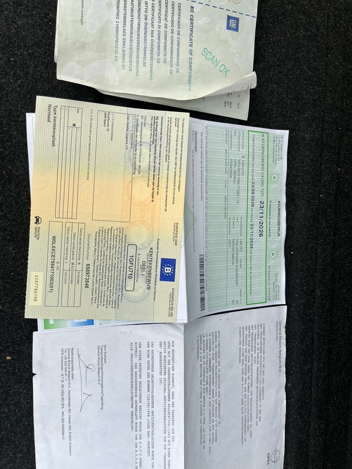 Opel meriva, Autos, Opel, Argent ou Gris, Achat, Boîte manuelle, Noir