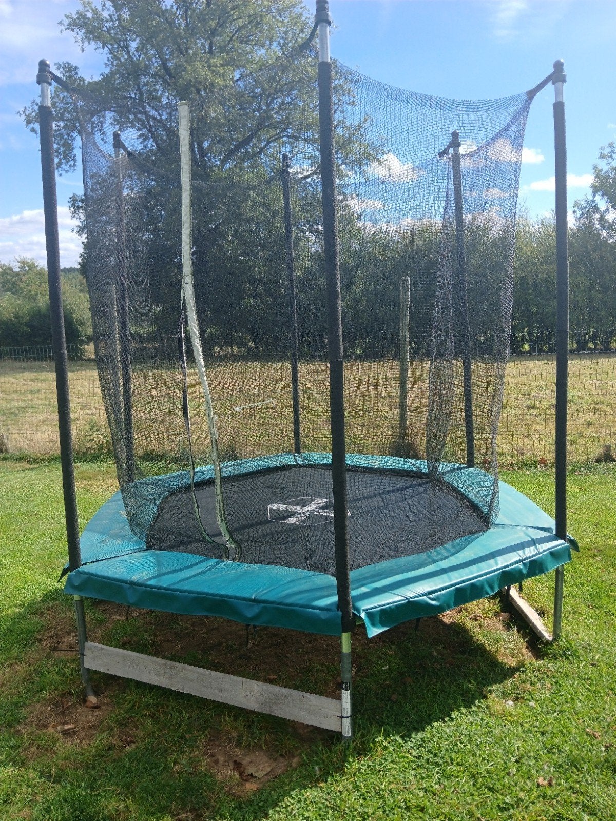trampoline Domyo 240  bon état, Enlèvement, Utilisé