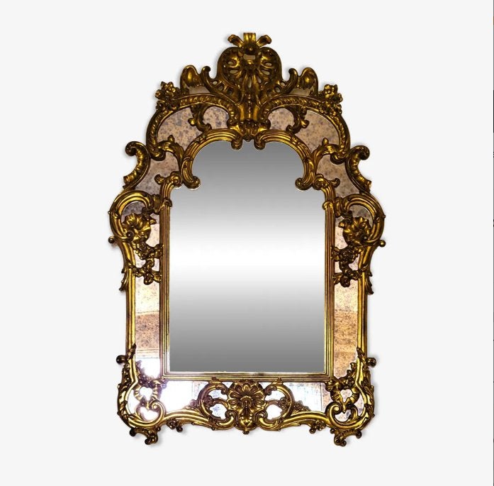 ️💕Miroir à parcloses style Louis XVI, Maison & Meubles, Enlèvement ou Envoi, Comme neuf