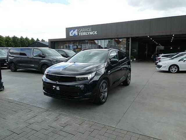 Opel Grandland 1.2 i 130pk Automaat GS Line Black Edition, Auto's, Opel, USB, Zwart, Bedrijf, 5 zetels