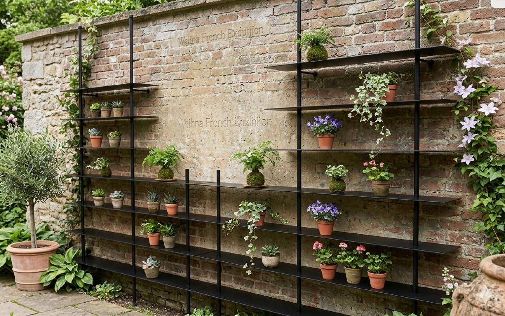 serre rek: tuinmuur rek, Tuin en Terras, Ophalen, Gebruikt, Staal