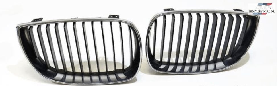 M sport pakket Grille chrome/zwart BMW 1 serie 51137127227 7, Auto-onderdelen, -, Nieuw, Ophalen of Verzenden, -