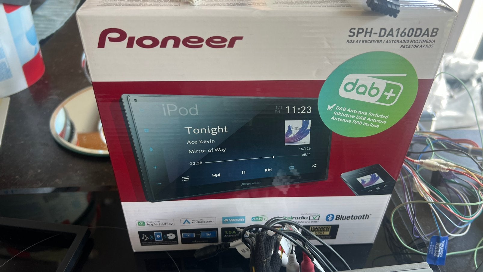 Pioneer SPH-DA160DAB autoradio met DAB carplay/android, Auto diversen, Autoradio's, Zo goed als nieuw, Ophalen