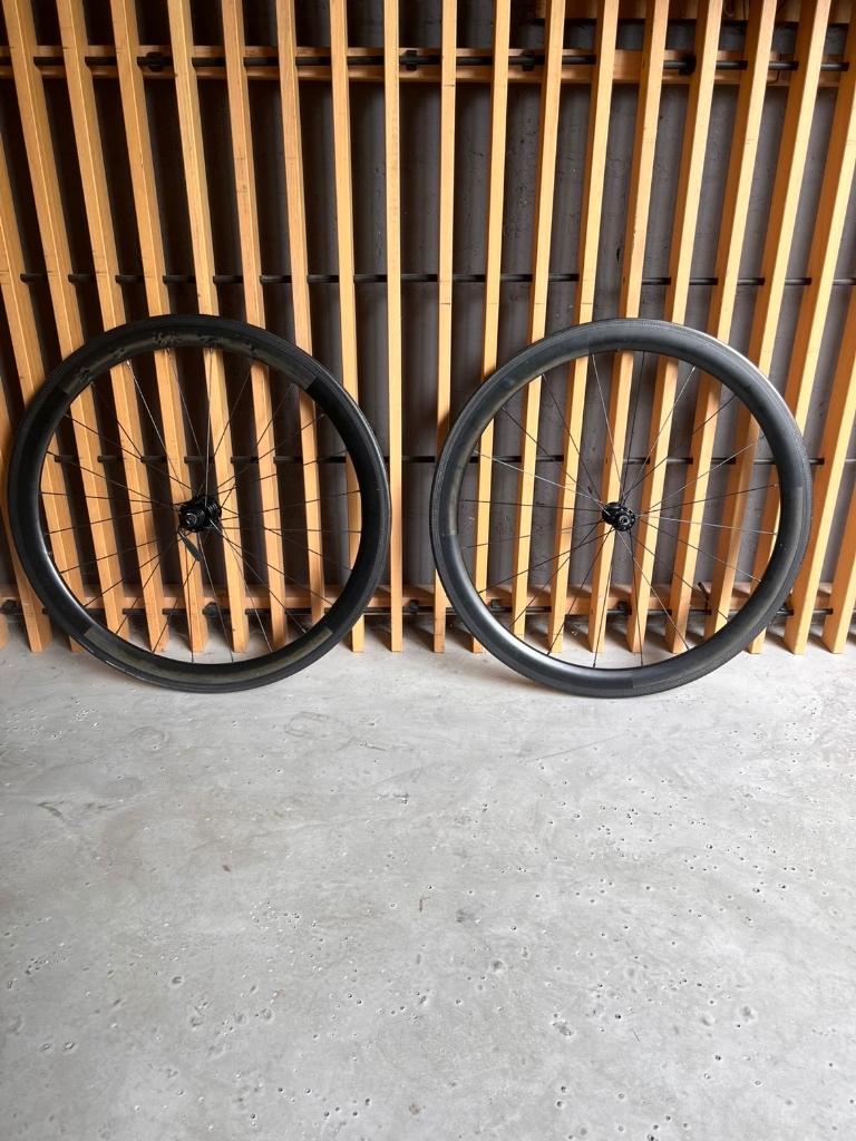 Edco carbonnen wielen, Vélos & Vélomoteurs, Vélos Pièces, Utilisé, Roue, Carbone, Racefiets, Enlèvement ou Envoi