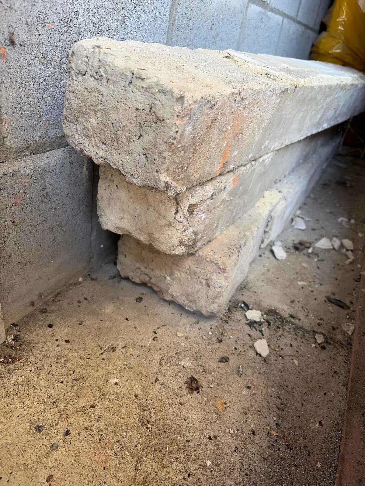 Poutres en béton, Bricolage & Construction, Enlèvement, Utilisé, Béton