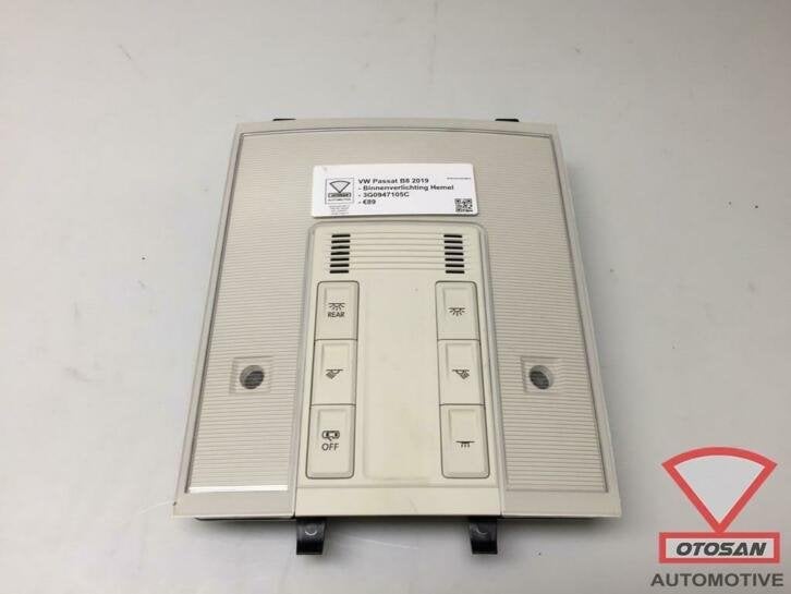 vw passat b8 2019 binnenverlichting hemel 3g0947105c, Gebruikt, Volkswagen, Volkswagen AG, Vw@volkswagen.de