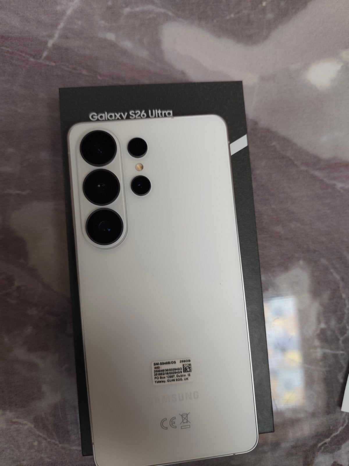 Samsung s26 ultra wit 256 nieuw, Telecommunicatie, Mobiele telefoons | Samsung, Ophalen, Wit