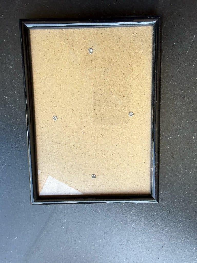 Zwart fotokader 13x18cm, TV, Hi-fi & Vidéo, Comme neuf, Avec verre, Noir, Enlèvement ou Envoi