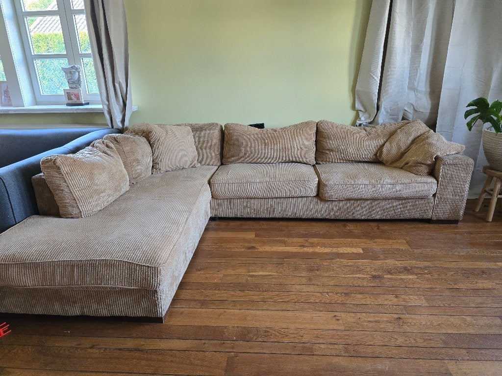 Hoekzetel, Huis en Inrichting, Zetels | Zetels, Gebruikt, Hoekbank, 250 tot 300 cm, 150 cm of meer, Stof, Ophalen