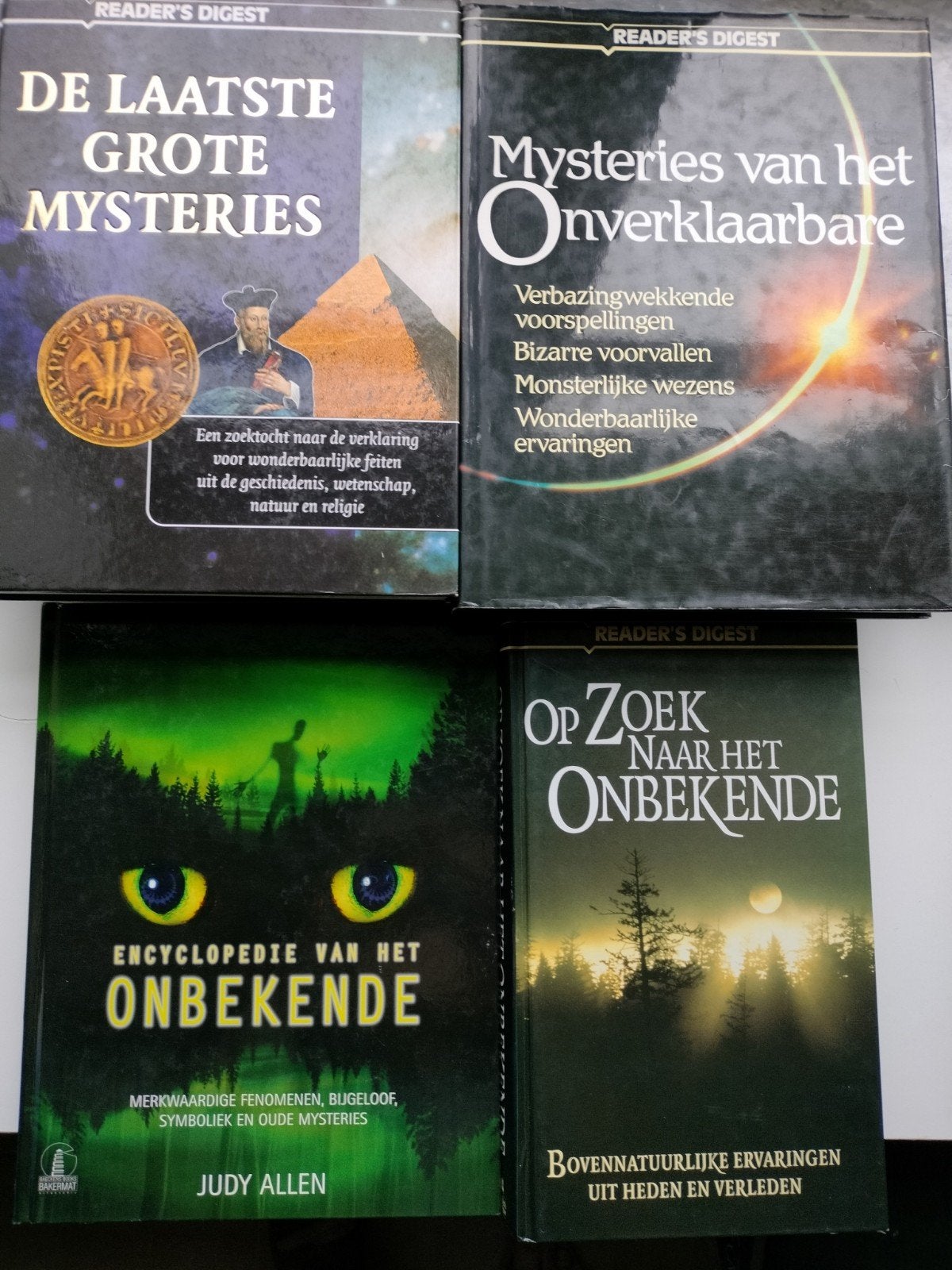 Readers Digest en andere. Mysteries, onbekende, Ophalen of Verzenden, Zo goed als nieuw