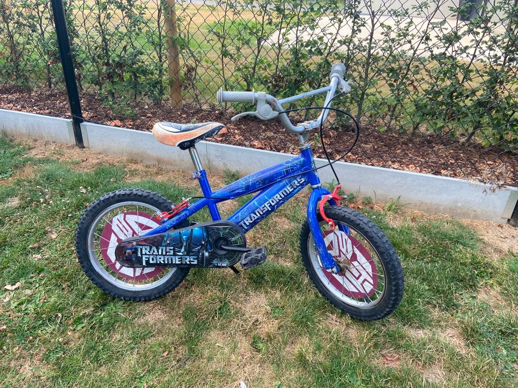 Mountainbike Transformers 16inch, Fietsen en Brommers, Ophalen, Gebruikt, Velgrem, 16 tot 20 inch