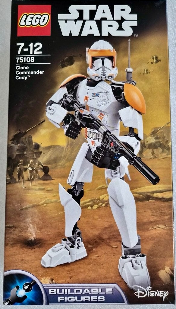 Lego Star Wars Clone Commander Cody 75108, Neuf, Lego, Ensemble complet, Non ouvert/scellé