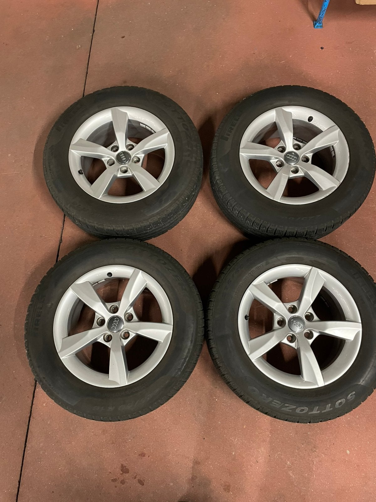 Winterset audi A6 voor 200 euro, Ophalen, Gebruikt, Velg(en), 16 inch