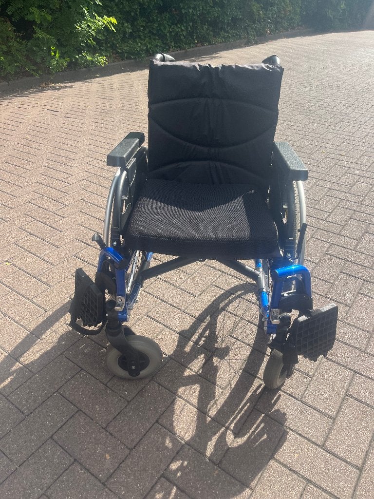 Rolstoel Vermeiren, Diversen, Rolstoelen, Ophalen, Inklapbaar, Zo goed als nieuw, Duwrolstoel