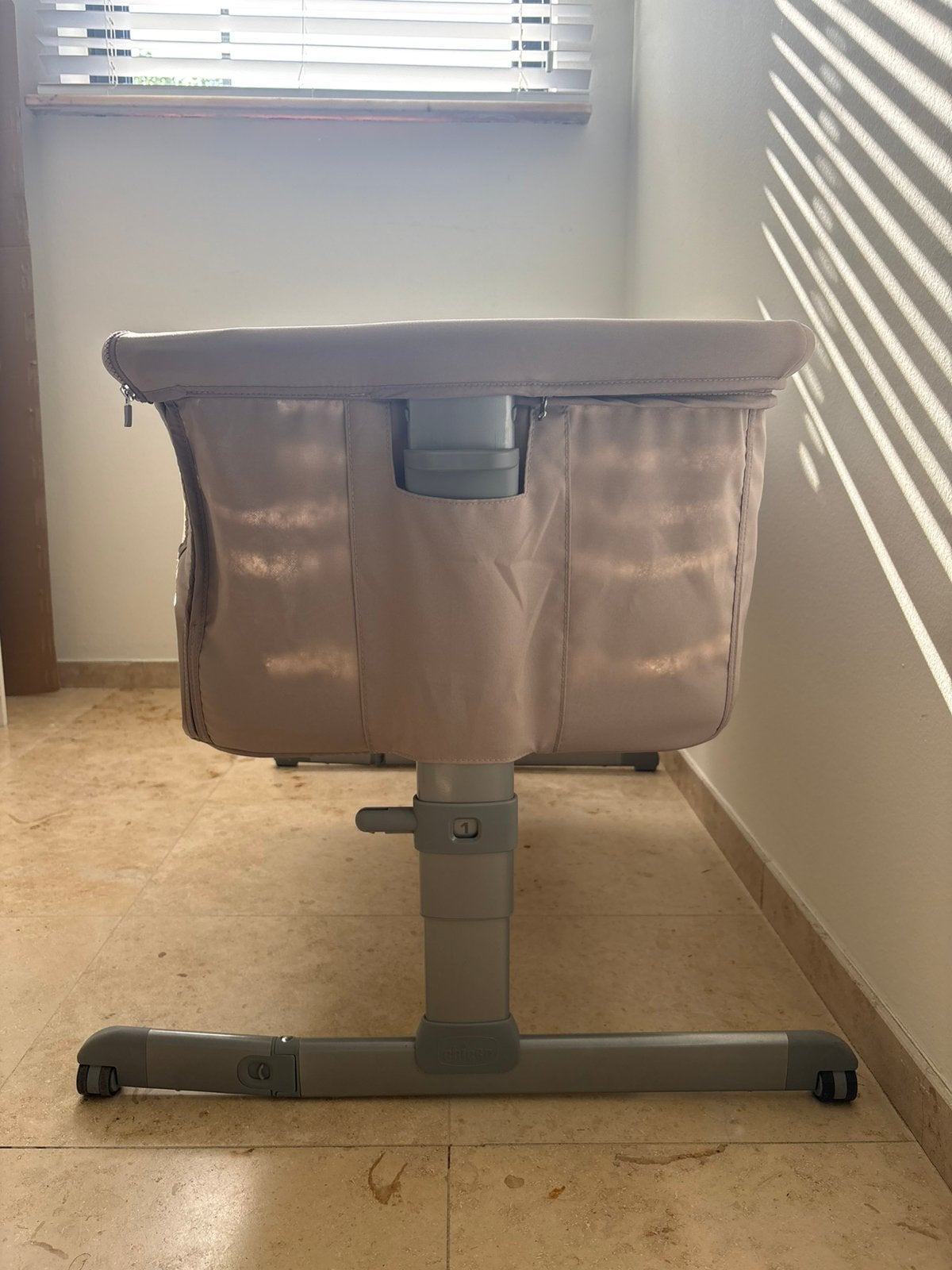 Co-sleeper chicco, Ophalen
