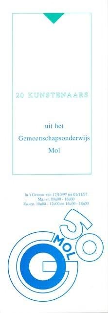 (g185) Mol, 20 kunstenaars, Boeken, Geschiedenis | Stad en Regio, Gelezen, Verzenden