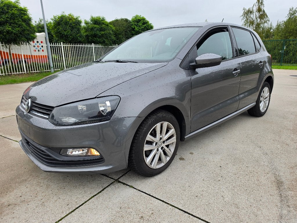Volkswagen Polo 1.0 Blue Motion Airco + Garantie, Auto's, Euro 5, Zwart, Bedrijf, Dealer onderhouden