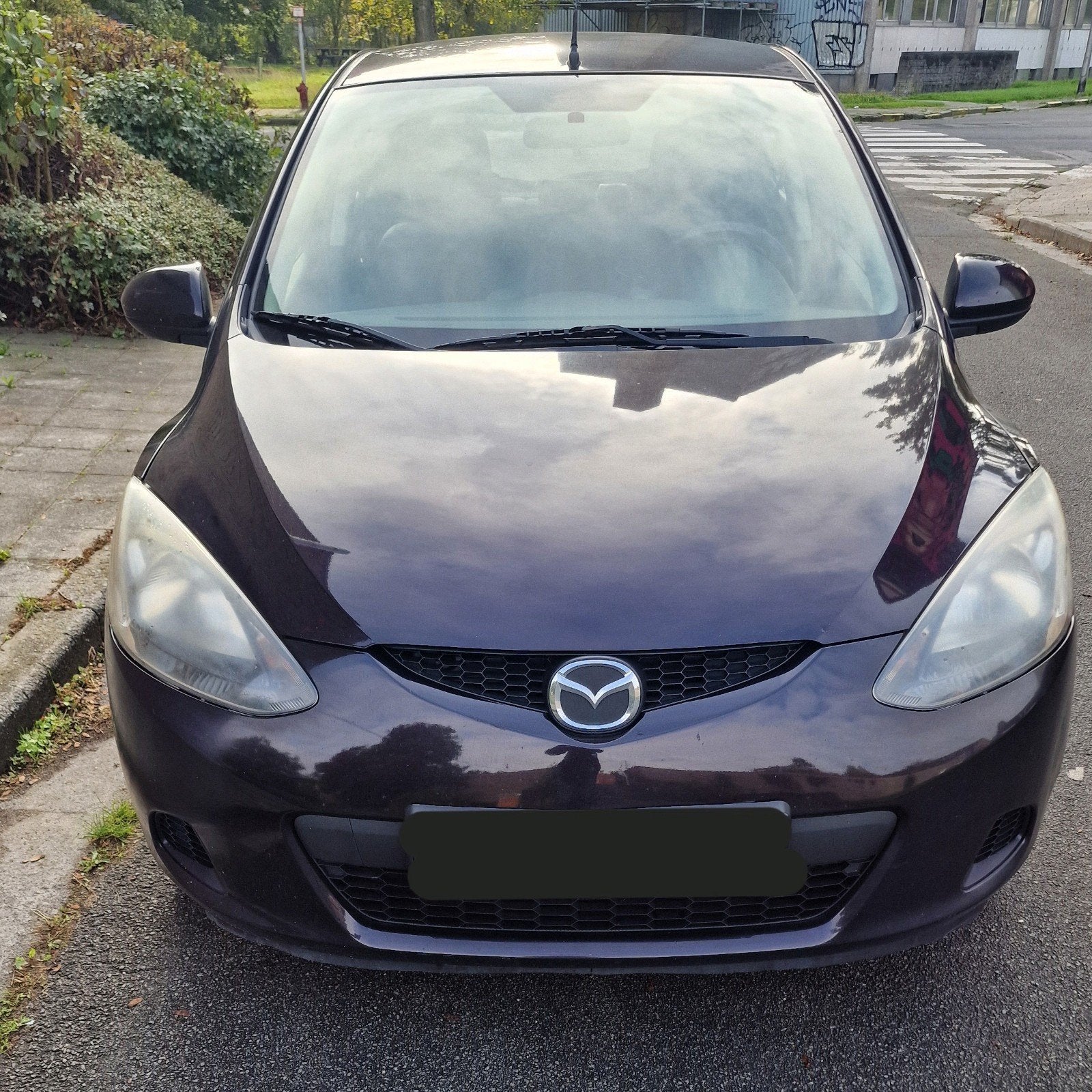 mazda 2 uit 2008 benzine 1.3 EURO 4, Autos, Achat, 63 kW, Réception radio numérique, Boîte manuelle