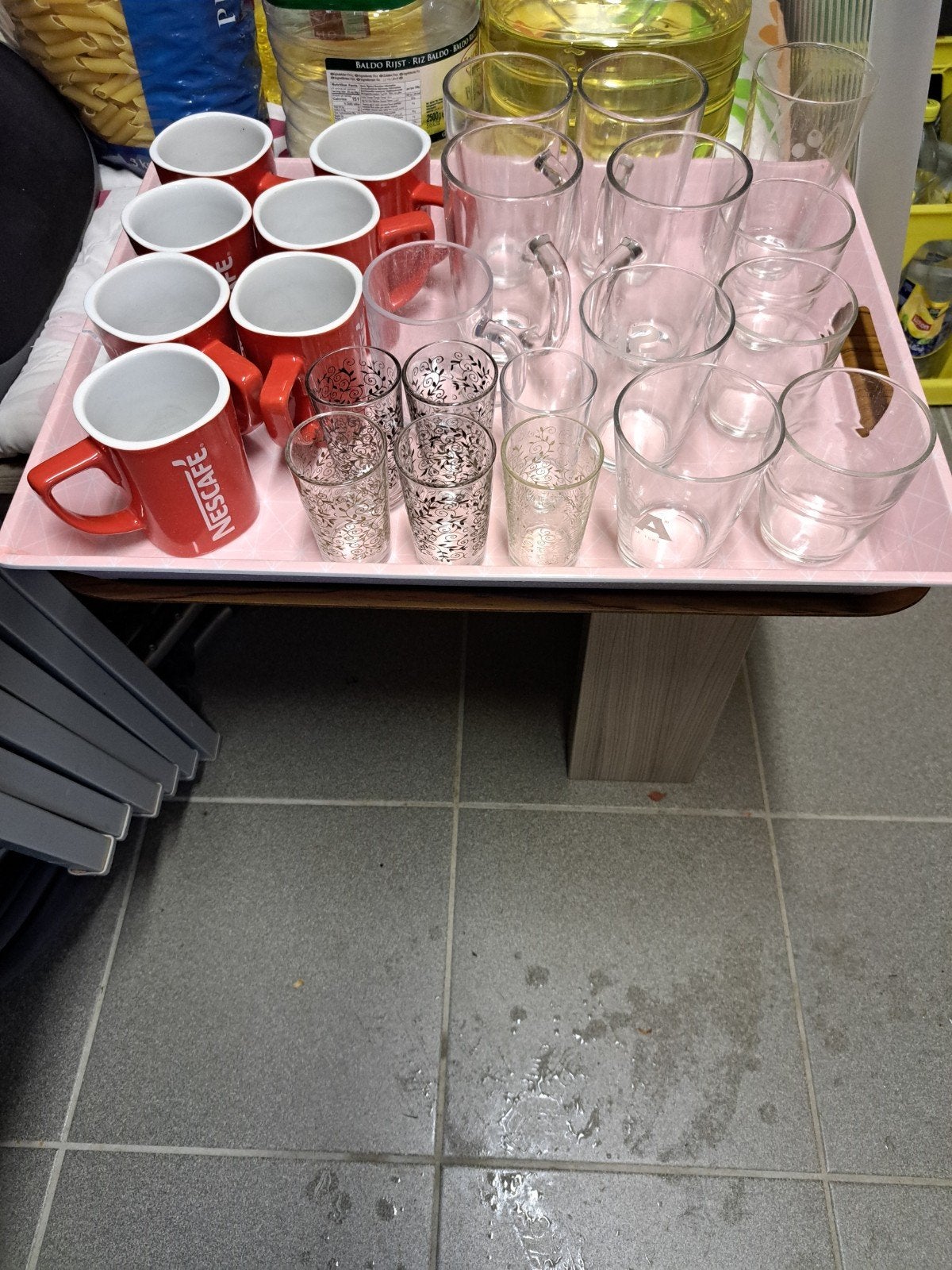 bekkers gratis, Huis en Inrichting, Ophalen, Bord(en)