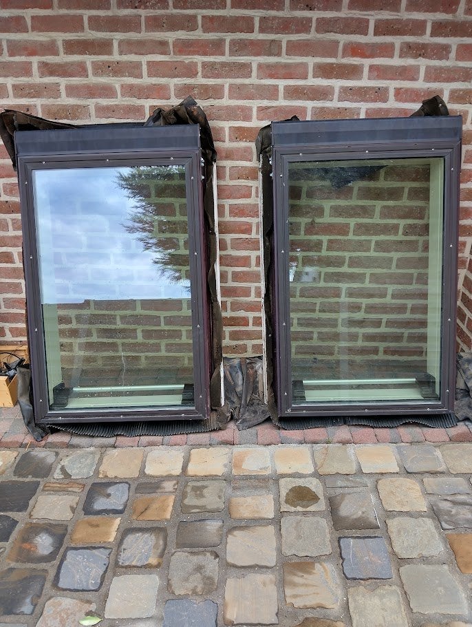 Dakraam, Doe-het-zelf en Bouw, Ophalen, Gebruikt, Minder dan 80 cm, 80 tot 120 cm