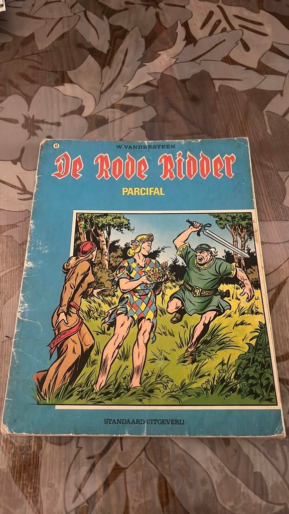 Strip de rode ridder parcifal, Enlèvement, Utilisé