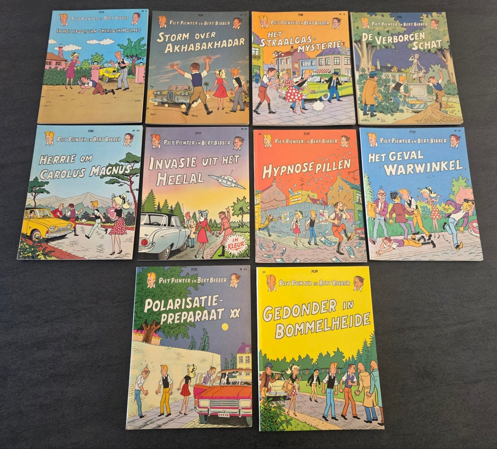Strips: Piet Pienter en Bert Bibber.  Nv de Vlijt, Boeken, Ophalen of Verzenden, Gelezen