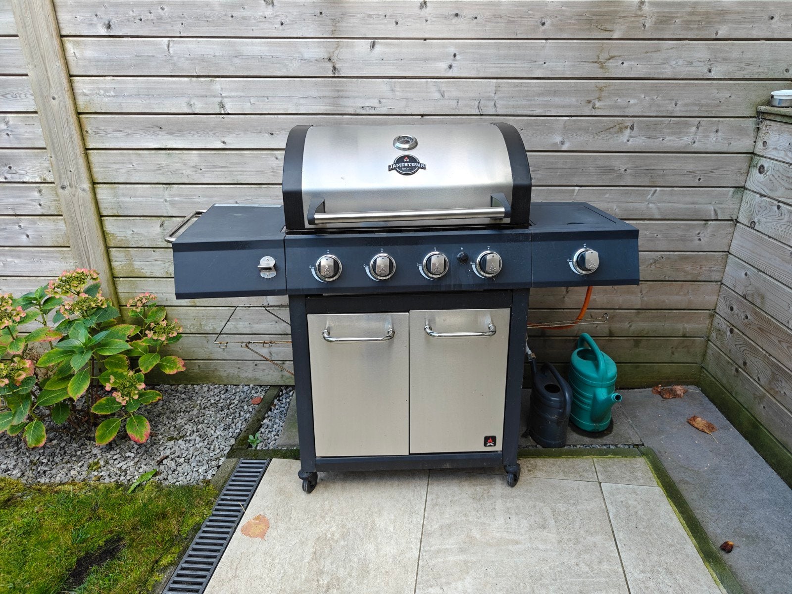 gasbarbarbeque, Tuin en Terras, Ophalen, Gebruikt, Grillmaster