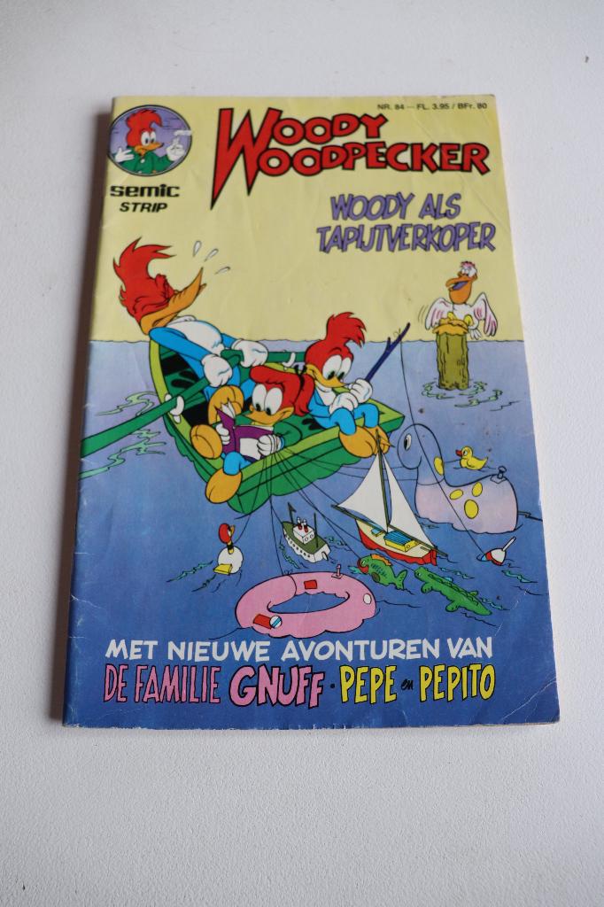 Woody Woodpecker als tapijtverkoper, Eén stripboek, Verzenden, Gelezen