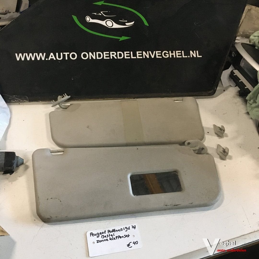 Peugeot Partner Bestel  1.9 D 2007 Zonnekleppen set, -, Utilisé, -, -