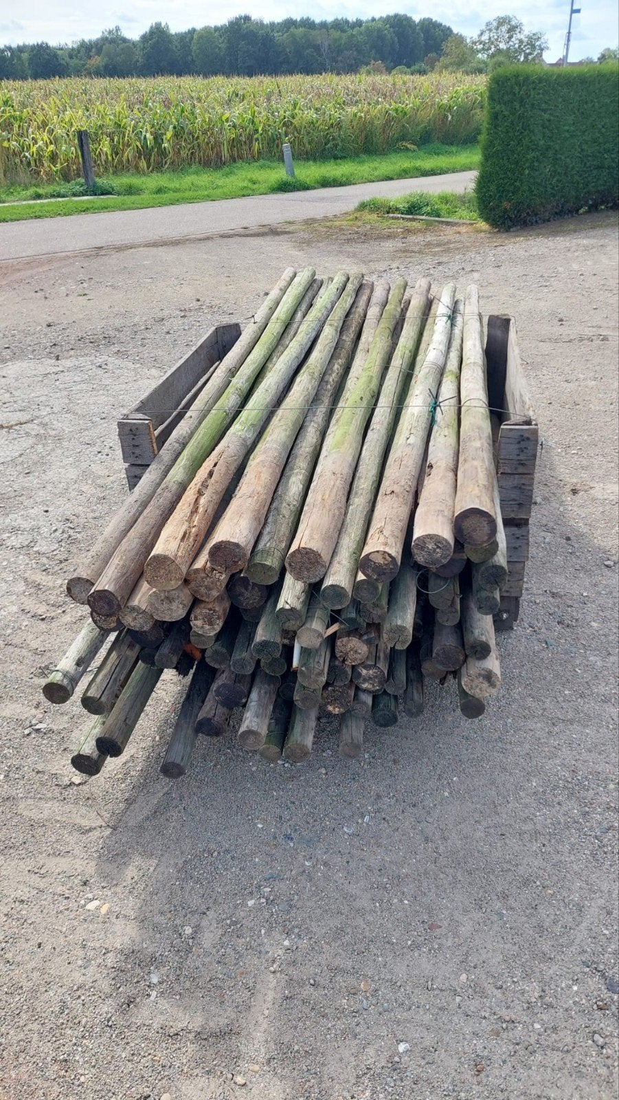 Weidepalen min. 2 meter lang, Accessoires